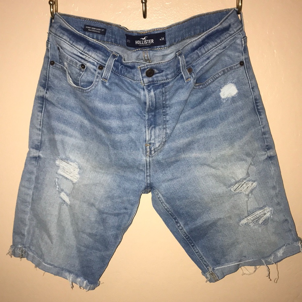 Hollister men’s cut off shorts